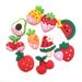 Cartoon Fruit Accessories PVC Soft Rubber Shoes Flower Shoe Buckle Decorative Buckle_vogvips.com