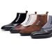 European Warm Series Shoes Autumn Winter Martin British Handmade Leather Classic Men's Short Boots Gentleman Style_vogvips.com