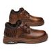 European Warm Series Socks Mouth Genuine Martin Boots Fleece-Lined Low-Mid Top Small Leather Business Casual Big Head Men's Shoes_vogvips.com