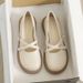 Mary Jane Small Leather Shoes Women's Platform Japanese Jk Single Shoes Cross Strap Round Head British Loafers Women_vogvips.com