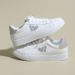 Women's White Sneakers 2026 Spring And Autumn New Model, Leather Surface, Wear-resistant, Casual Sports Shoes, Versatile_vogvips.com