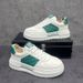 2025v High-Quality Men's Thick-Soled White Sneakers 2024 Spring New Breathable Versatile Sports Casual Shoes For Men_vogvips.com