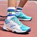 2026 Breathable Men’s Badminton Lace-up Athletic Training Women Mesh Tennis Non-slip Gym Sneakers Volleyball Shoes_vogvips.com