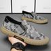 Men's Camouflage Canvas Slip-On Shoes Summer Breathable Sports Casual Old Cloth Shoes_vogvips.com
