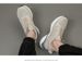 Flying Woven Mesh Sports And Leisure Board Shoes Men's Invisible Inner Height-increasing Shoes White Shoes Lace-up Shallow Single Shoes_vogvips.com