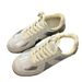 MM6 Genuine Leather Training Women 2025 New Flat Casual Sports Versatile Sneakers Korean Style White Shoes For Men_vogvips.com