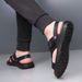 Summer New Men S Leather Sandals Soft Sole Breathable And Comfortable Multifunctional Fashion Beach Shoes Oversize_vogvips.com