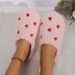 Little Love Warm And Comfortable Winter Indoor Home Flat Baotou Simple Soft Bottom Cotton Slippers_vogvips.com