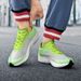 Real Carbonboard Racing Running Shoes Couple's Ultra-light Cushioning Sneakers Men's Thin Mesh Walking Shoes_vogvips.com