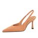 8281 Banquet Fashion Backless High Heels Thin Heel Pointed Toe Hollow Single Shallow Comfortable Elegant Women's Shoes_vogvips.com