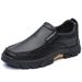 New Spring Autumn Men's Casual British Middle-aged Dad Fashion Business Leather Shoes_vogvips.com