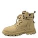 European Warm Series Spring Workwear Martin Men High Top British Style Work Wear-Resistant Yellow Outdoor Sports Safety Combat Training Boots_vogvips.com