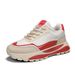 Gump Winter Men’s Shoes:sporty, Thick-soled, Fleece-lined And Extra-thick Leather Casual Work Dad-style Trendy Shoes; Warm Cotton Boots For 2025._vogvips.com