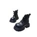 Internet Celebrity British Style Martin 2024 Autumn New Big Toe Work Thick Sole Platform Motorcycle Short Boots Trendy_vogvips.com