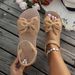 New Summer Fashion Beach Slippers Outdoor Bow Tie Flat Shoes Home Women Anti-slip Trend Lightweight Sandals_vogvips.com
