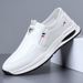 Men's 2025 Spring New Casual Slip-On Non-Slip Driving Versatile Leather Shoes For Middle-Aged Dads Wholesale_vogvips.com