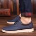 Waterproof And Slip-resistant Large-toe Leather Work Shoes For Men, Casual Korean-style Men's Spring Trendy Shoes,_vogvips.com