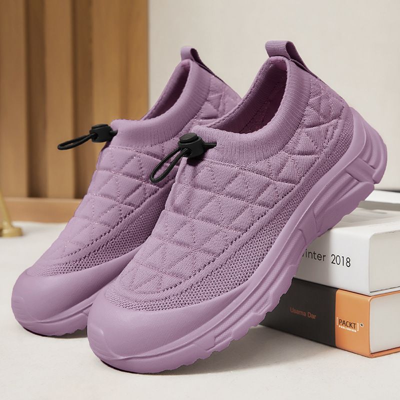 Shoes For Women In The Summer Of 2025, Woven Socks, Fashionable Trendy Sponge Cake Shoes, And Lazy Shoes_vogvips.com