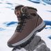 Winter Plush Warm Cotton Lightweight 48 Large Outdoor Northeast Snow Boots Anti Slip Simple Versatile Men's Shoes_vogvips.com