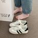 Women's Autumn Season New Retro Casual Shoes Soft Bottom Women's Shoes Flat Bottom Thin Low Casual Women's Shoes_vogvips.com