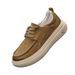 Summer Top Layer Cowhide Slanted Toe Casual Shoes Men's Cute Ugly Loafers Versatile Trendy_vogvips.com