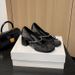 French Fairy-style Round-toe Bowknot Sho, New Spring And Autumn Dign With Rhintone Strap High-heeled Mary Jane_vogvips.com