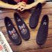 New Spring Driving Canvas Shoes Breathable Casual Graffiti Vulcanized Men Slip-On Shoes Mens Designer Sneakers Fashion_vogvips.com