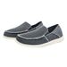 Euro Step Habib Bear Loafers Spring And Autumn Casual Canvas Low-top Round Toe Men's Shoes Breathable New Style_vogvips.com