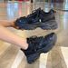 Dad Instagram Trendy New Mesh Breathable And Versatile Thick Bottom Casual Sports Women's Running Shoes_vogvips.com