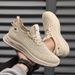 Men's Flyknit Casual Shoes Spring Autumn Style Trendy Sports Lightweight Running Fashionable Versatile_vogvips.com
