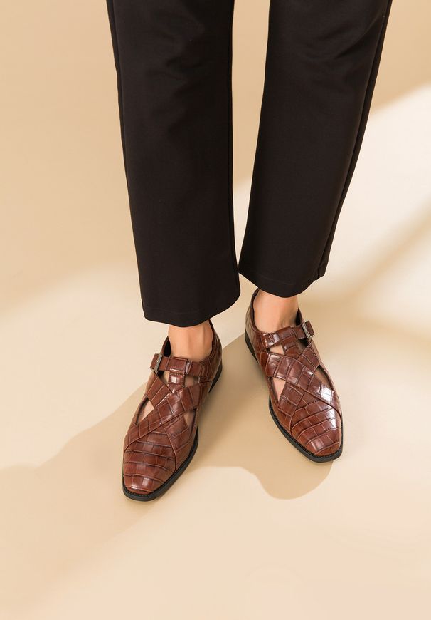 Men's Breathable Open-Toe Sandals - Business Casual Roman Shoes With Soft Rubber Sole & Adjustable Straps (Black/Dark Brown)_vogvips.com