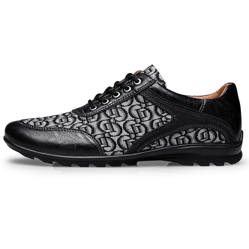 Men's British Business Formal Golf Leather Shoes, Summer Breathable Youth Casual Sports Men's Shoes_vogvips.com