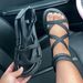 Women’s Shoes Summer New Platform Thick Soled Shoes Buckle Sandals High Grade Retro Pure Color Simple Beach Roman Shoes_vogvips.com