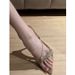 High-heeled Stiletto Open-toe Sandals, 2025 Summer New Model, Pointed Toe With Rhinestone Strap, Champagne And Nude_vogvips.com