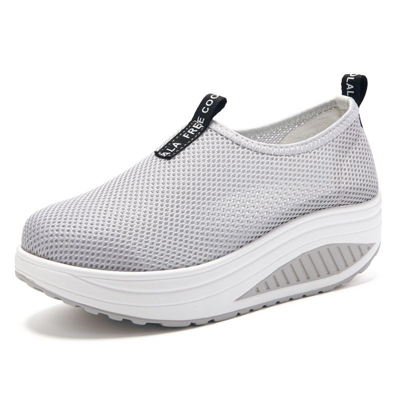 Direct From The Manufacturer, 2026 Spring New Women's Thick-soled Height-increasing Soft-soled Casual Breathable_vogvips.com