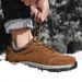 Men's Oversized Sports And Leisure With Plush Ulation, Snow Outdoor Wear-Resistant Hiking Shoes_vogvips.com
