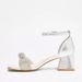 Fashion Chunky Diamond Sandals Open Toed Bare Strap With High Hollow Heels_vogvips.com