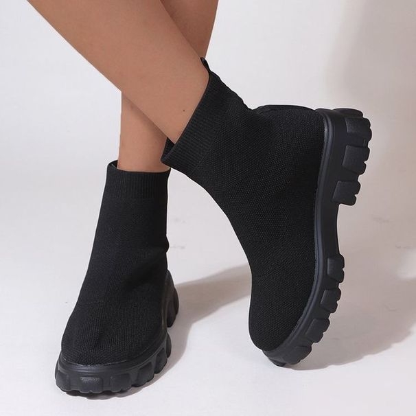 Cross-Border Foreign Trade Sports Short For Women, New Autumn And Winter Style, Independent Brand Women's Boots,_vogvips.com