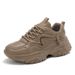 New mesh breathable casual shoes soft sole lightweight muffin running shoes_vogvips.com