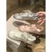 Wishing Girl Bowknot Ballet Training For Women 2025 Summer New Sports Casual Retro Silk Surface White Shoes_vogvips.com