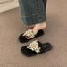 Women's Flip-flops Summer Outdoor New Flip-flops Pearl Beach Sandals_vogvips.com