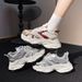 Women's Shoes Thick Soled Retro Forrest Gander Training Shoes For Women Summer Height Enhancing Lightweight Casual Board Shoes_vogvips.com