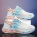 Fashion Men's Shoes Mesh Luminous Couple's Sports And Leisure Running Shoes Men's Teenagers Dad Shoes_vogvips.com
