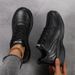 Sports White Flat Leather Surface, Waterproof Sports Leisure Shoes, Soft Sole, Wear-Resistant, Ultra Light And Cf0_vogvips.com