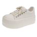 Hot-Selling Chunky Sole Platform White For Women 2026 Spring New Height-Increaing Caual Shoe Veratile Sport_vogvips.com