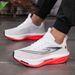 Men's Fashionable Casual Comfortable Sports Runn Shoes - Breathable Fabric Upper, Non-Slip And Wear-Resistant_vogvips.com