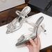 MTX Super Fairy Beautiful Sexy Pointed Toe Closed-Toe Sandals 2025 New Style One-Strap Outdoor High Heels Shoes_vogvips.com