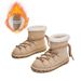 Genuine Leather Snow 2025 Winter New Style Fleece-Lined Warm Lace-Up Short Casual Versatile Thick-Soled Martin Boots For_vogvips.com