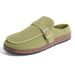 Evshine Women's Fashion Clogs With Adjustable Buckle Soft Insole Men Flat Mules Suede Beach Shoes Comfy House Slippers_vogvips.com