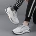 Leather Cowhide Little White Shoes Men's Sneakers Board Shoes Men's Breathable Casual Shoes Lace-Up Men's Shoes_vogvips.com